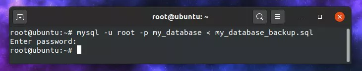 Backup and Restore MySQL Databases via Linux Command Line - Linux Nightly