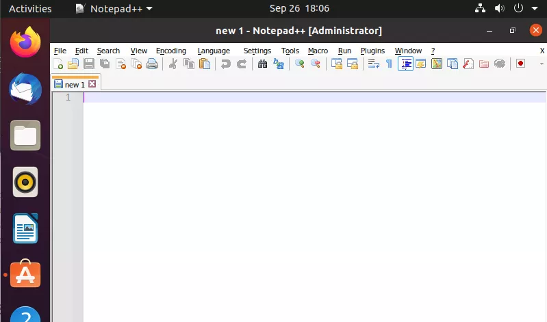 Opening Notepad++ on the command line