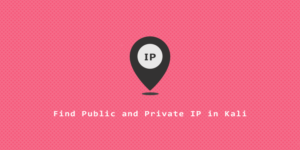 how to get my private ip linux